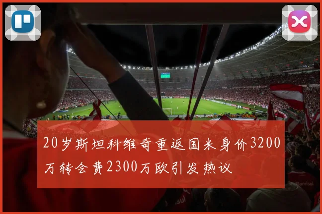 20岁斯坦科维奇重返国米身价3200万转会费2300万欧引发热议