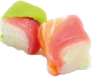 RR2 - Rainbow Roll Avocat Concombre Cheese